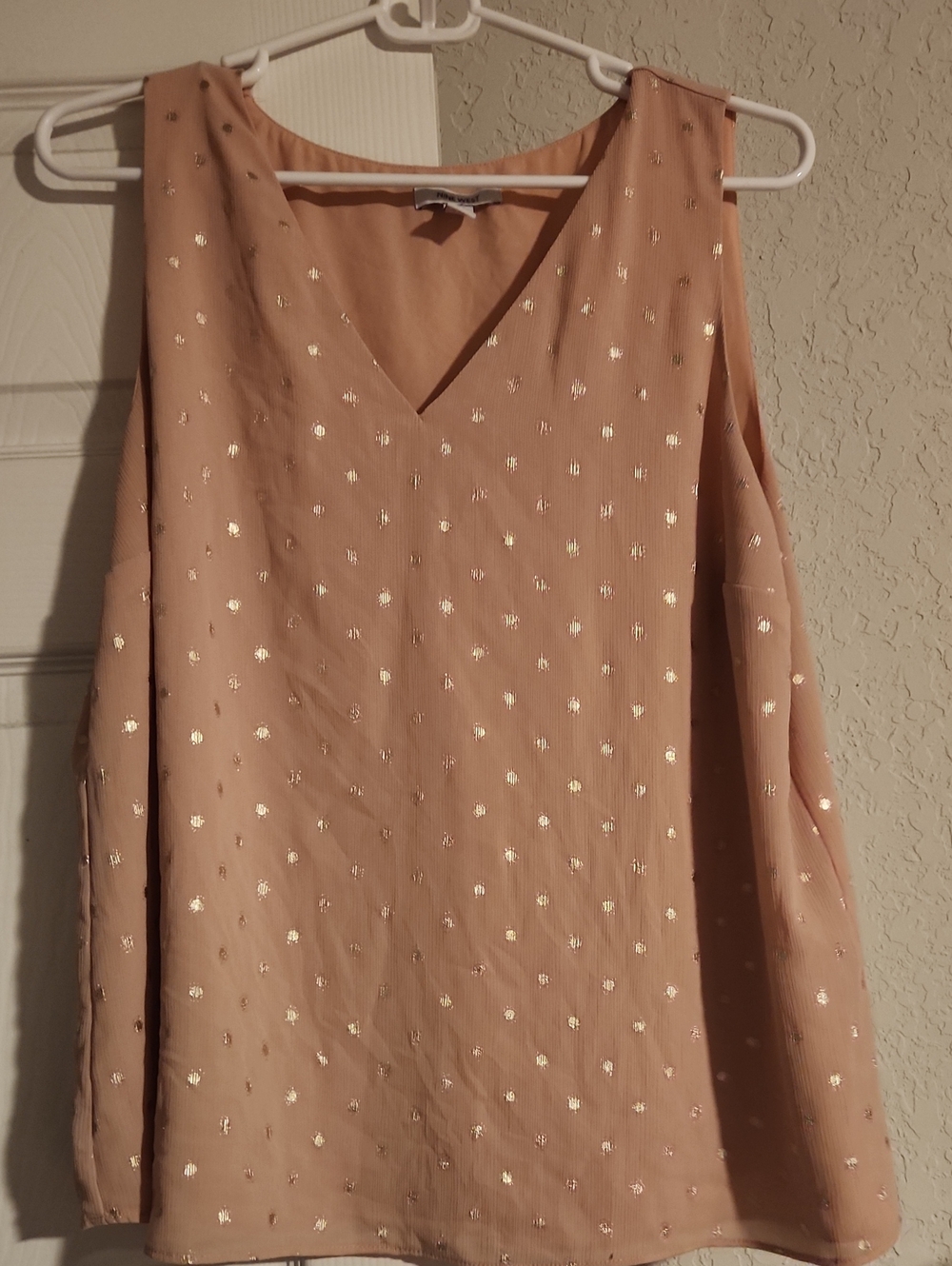 Nine West Sleeveless Dress in Blush Pink